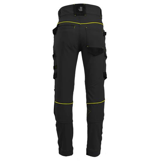Nineworths - Pantalon de travail Sacha noir/jaune fluo taille 40 - Nine Worths - Image 8