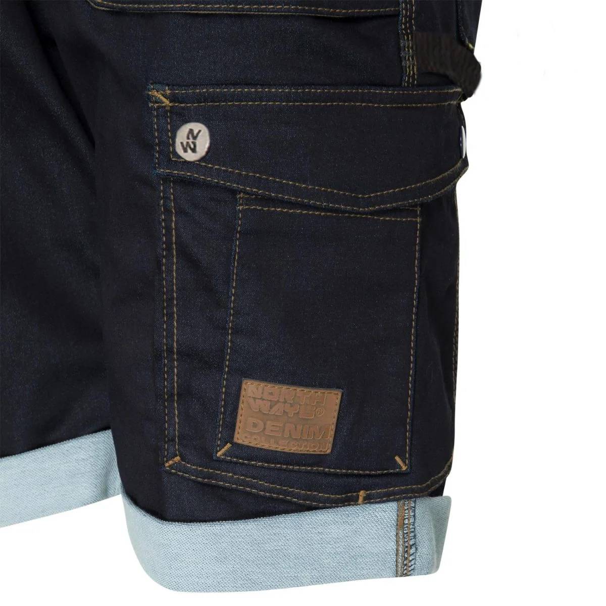 Nineworths - Bermuda de travail Bolt raw jean taille 48 - Nine Worths - Image 2