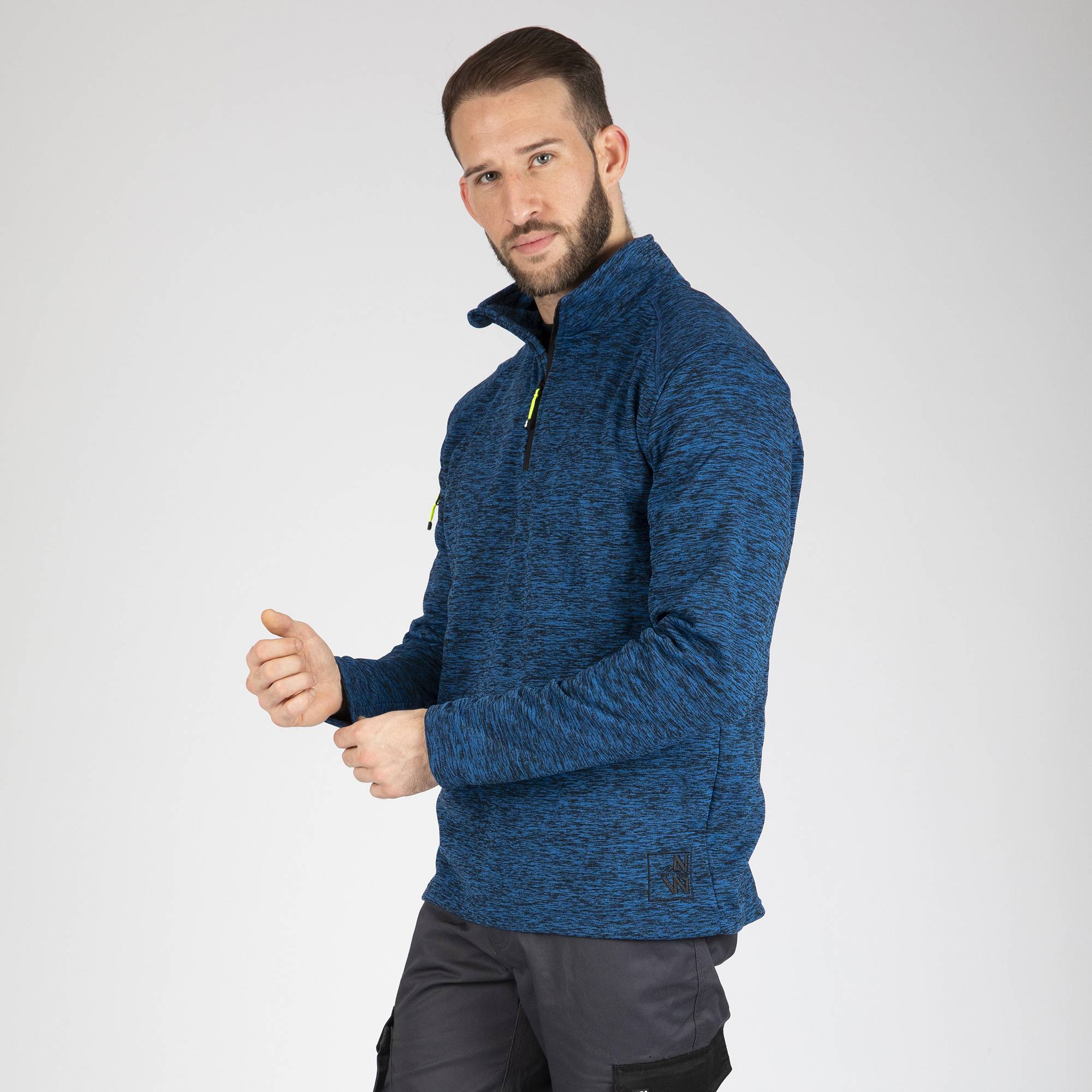 Nineworths - Sweat de travail Kyllian marine taille S - Nine Worths - Image 8