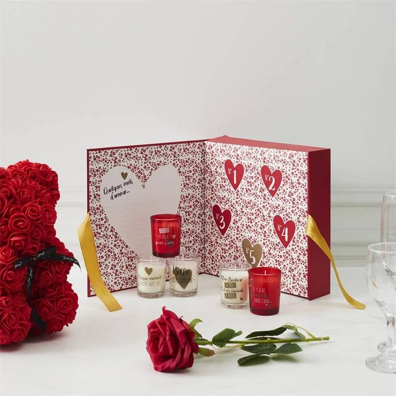 Bougie Parfumée Calendrier Amour Paraffine - - Image 3