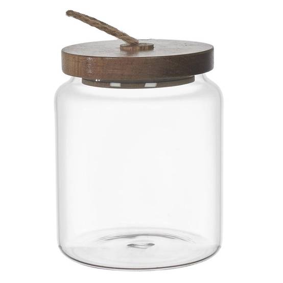 Bocal de conservation Acacia 0,55 L transparent - CMP - Image 2