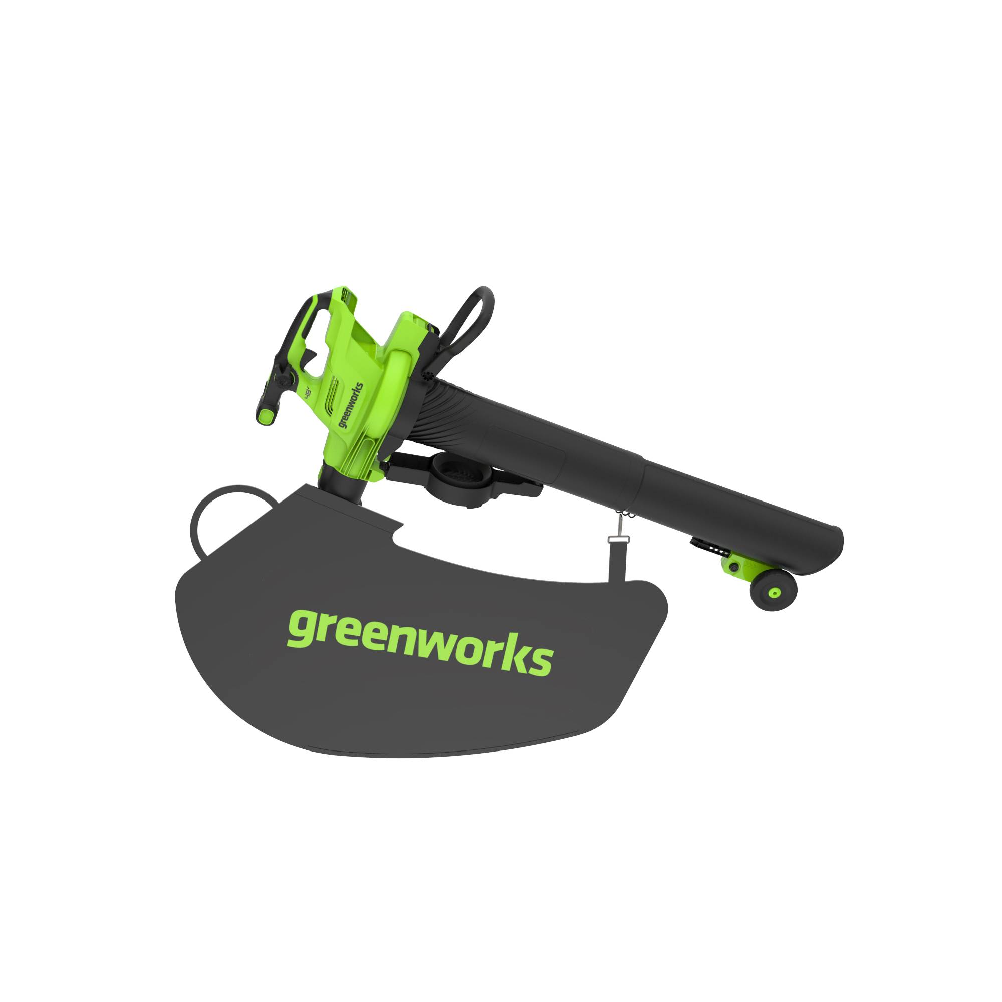 Greenworks - Aspirateur / Souffleur / Broyeur 48V génération 2 brushless - Greenworks