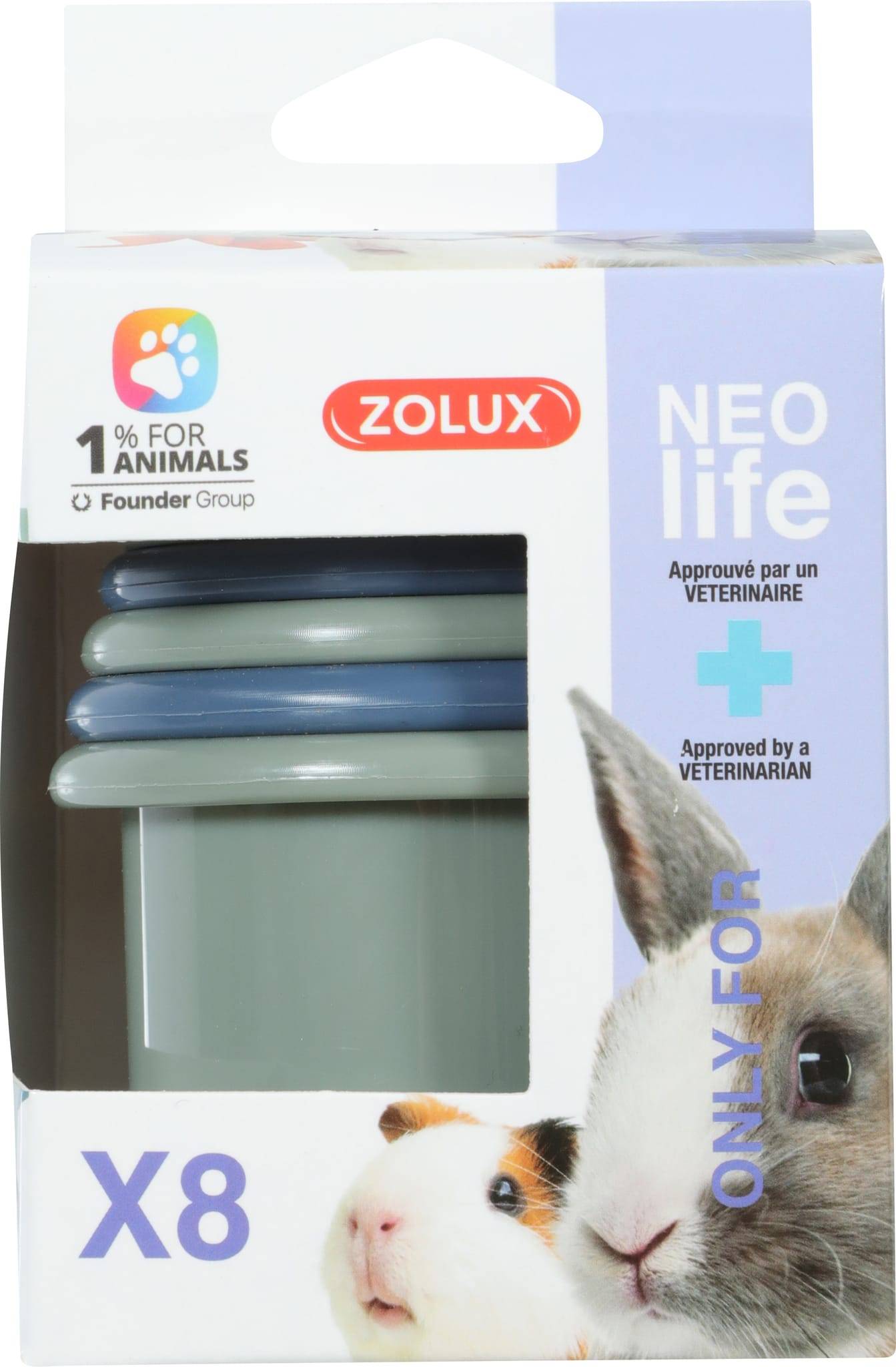 Zolux - Set gobelets cache friandises nlife