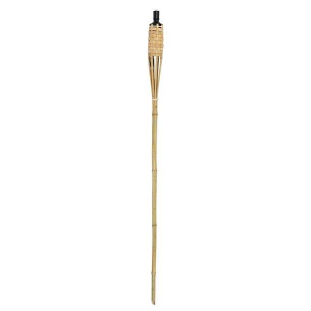 Torche de jardin bambou multicolore H.150 cm L.7.5 cm - Estivade
