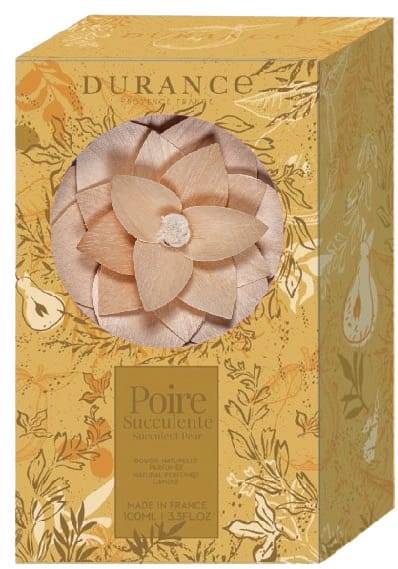 Durance - Fleur Parfumée en Bois 100 mL Poire Succulente 
