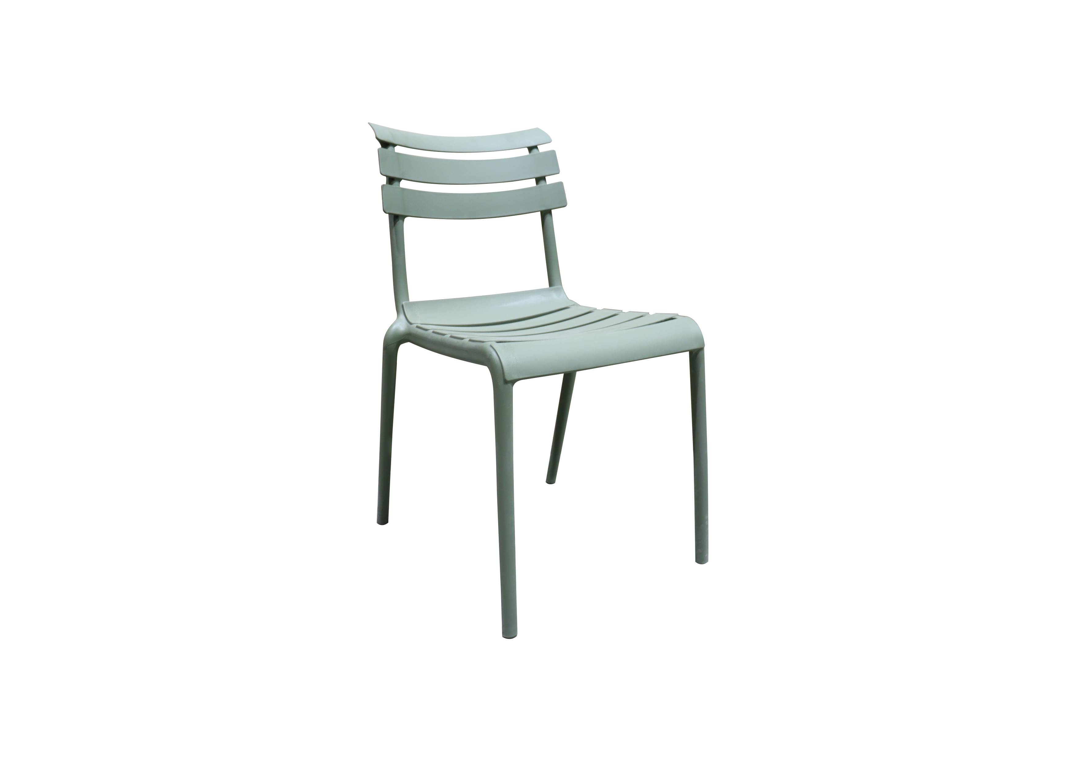 Ecloz - Chaise de jardin résine kaki Effie ECLOZ - Image 2