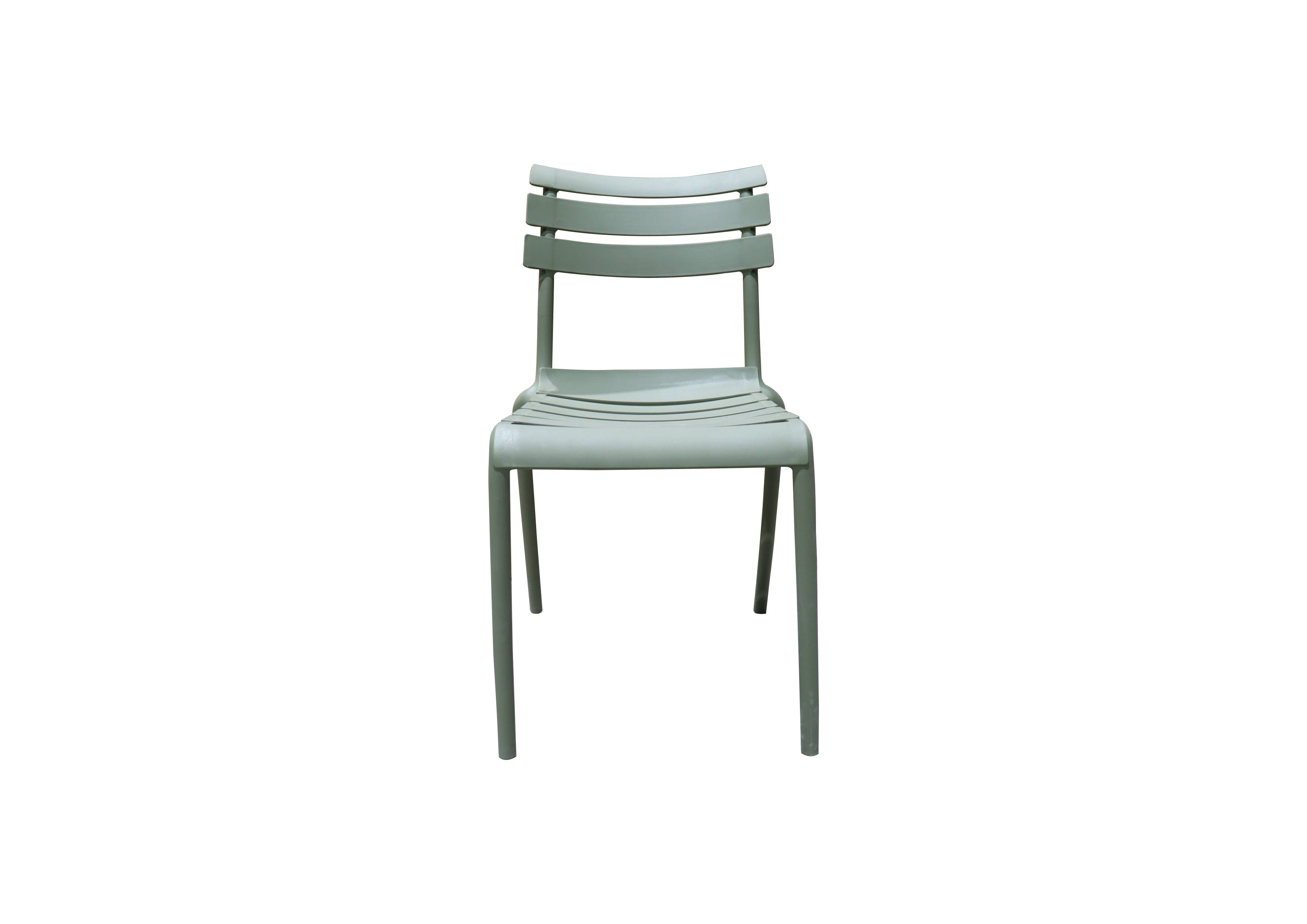 Ecloz - Chaise de jardin résine kaki Effie ECLOZ - Image 1