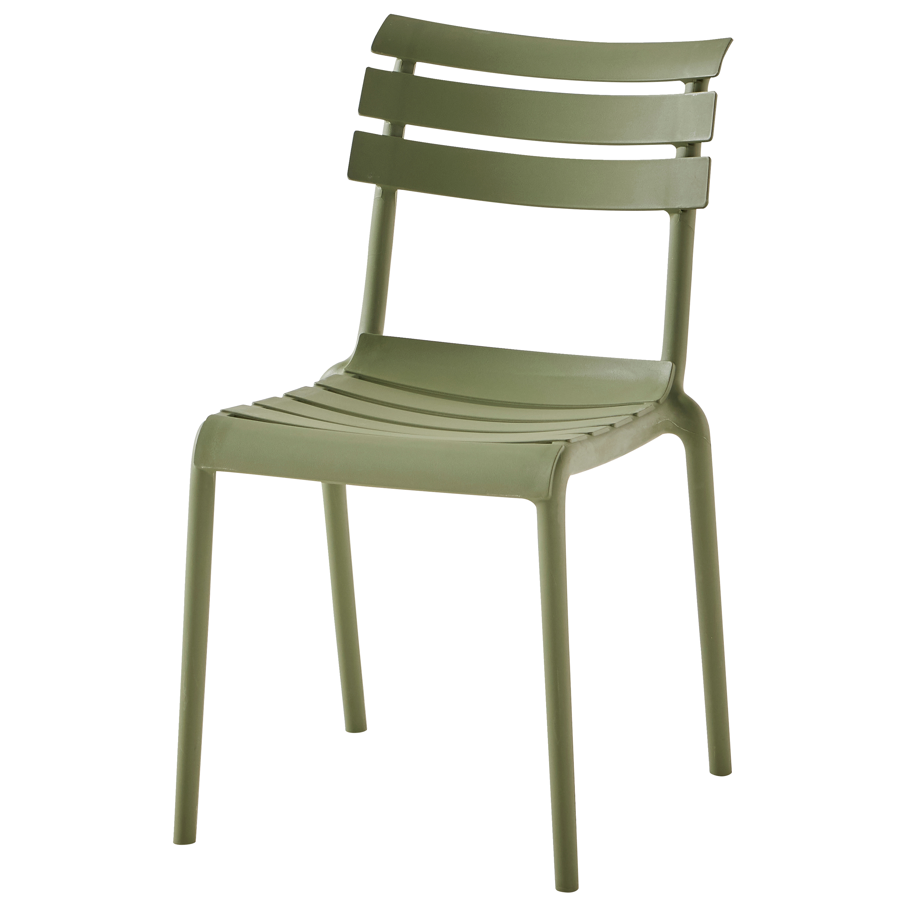 Ecloz - Chaise de jardin résine kaki Effie ECLOZ - Image 5