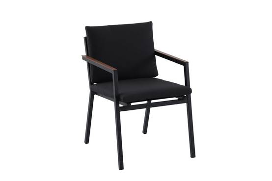 Ecloz - Fauteuil de jardin alu anthracite Enoal ECLOZ - Image 1