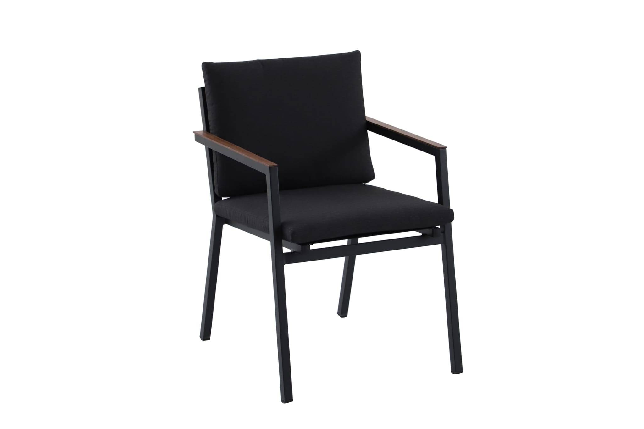 Ecloz - Fauteuil de jardin alu anthracite Enoal ECLOZ - Image 1