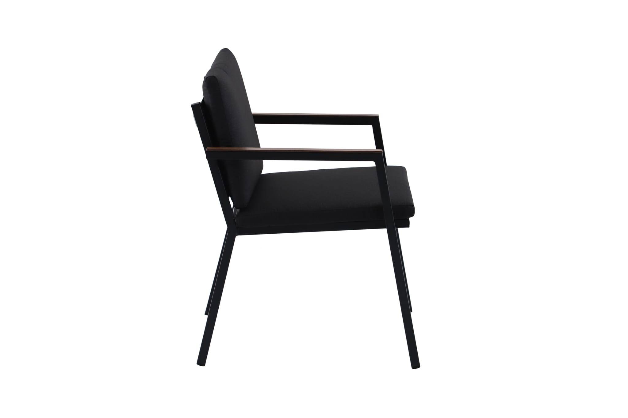 Ecloz - Fauteuil de jardin alu anthracite Enoal ECLOZ - Image 6