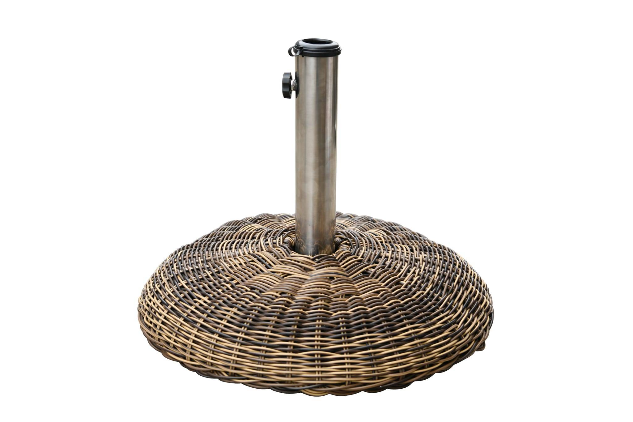 Ecloz - Pied de prasol rond 20kg résine tressée ECLOZ