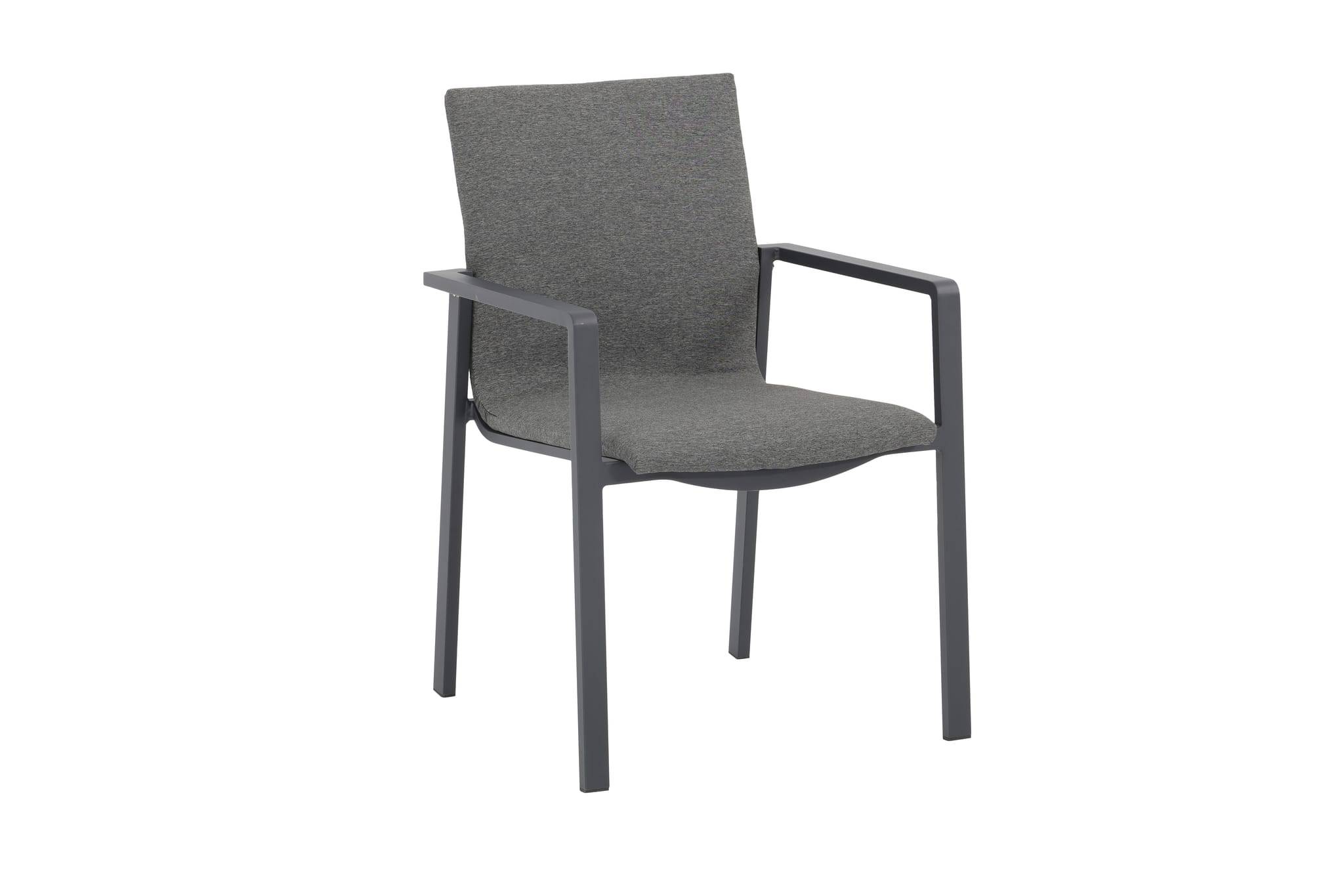 Ecloz - Fauteuil de jardin alu jersey anthracite Enok ECLOZ - Image 1