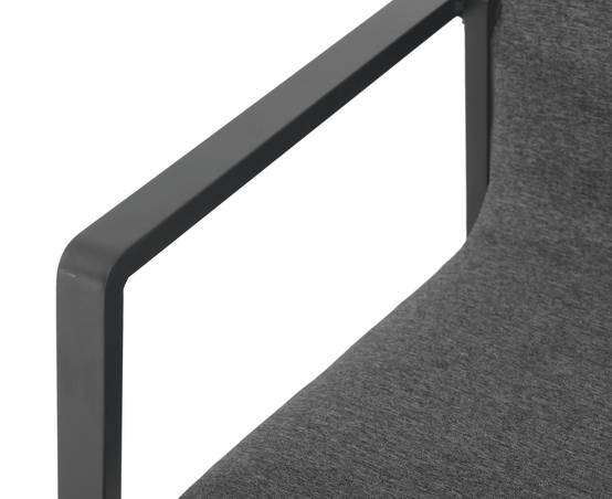 Ecloz - Fauteuil de jardin alu jersey anthracite Enok ECLOZ - Image 3