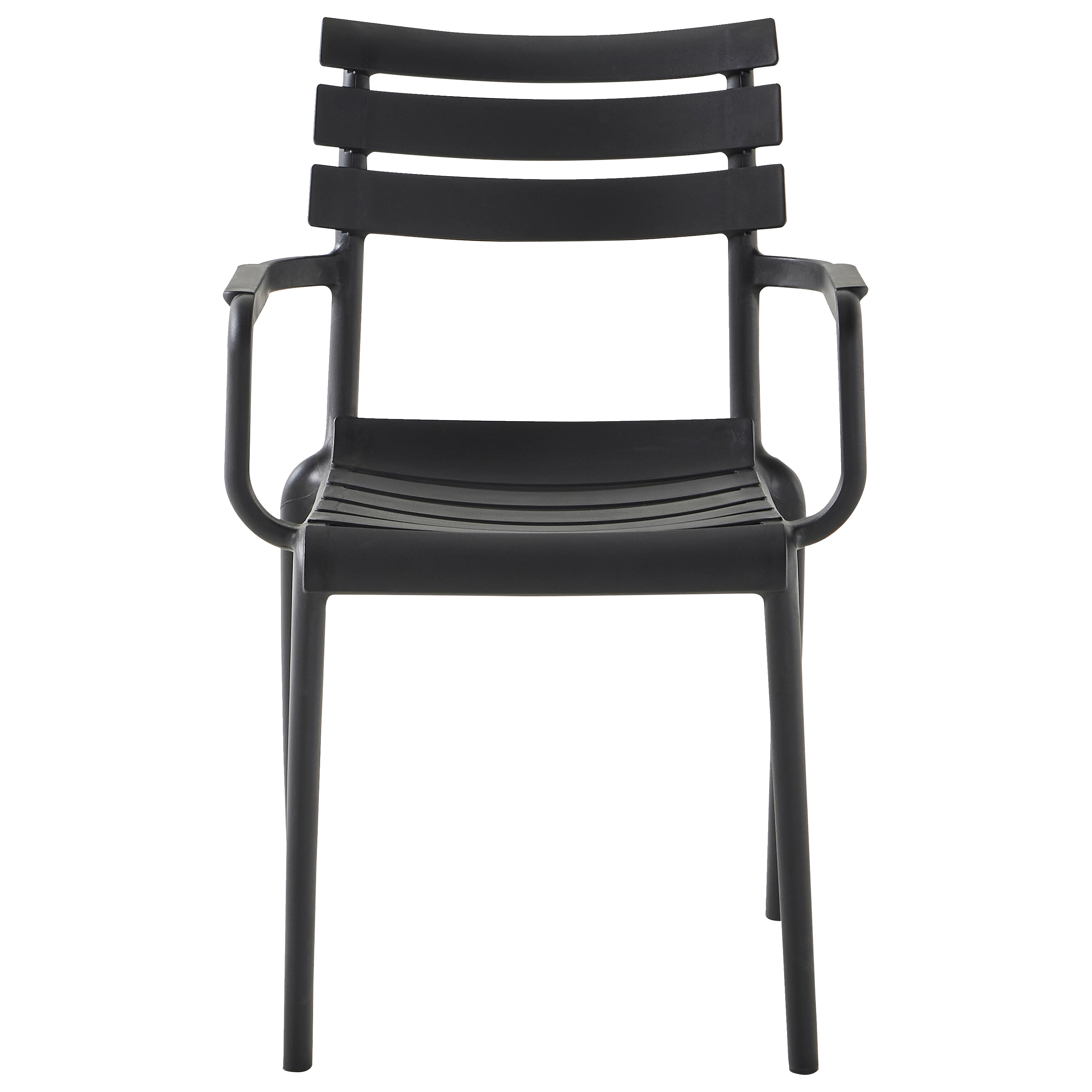 Ecloz - Fauteuil de jardin résine noir Effie ECLOZ - Image 3