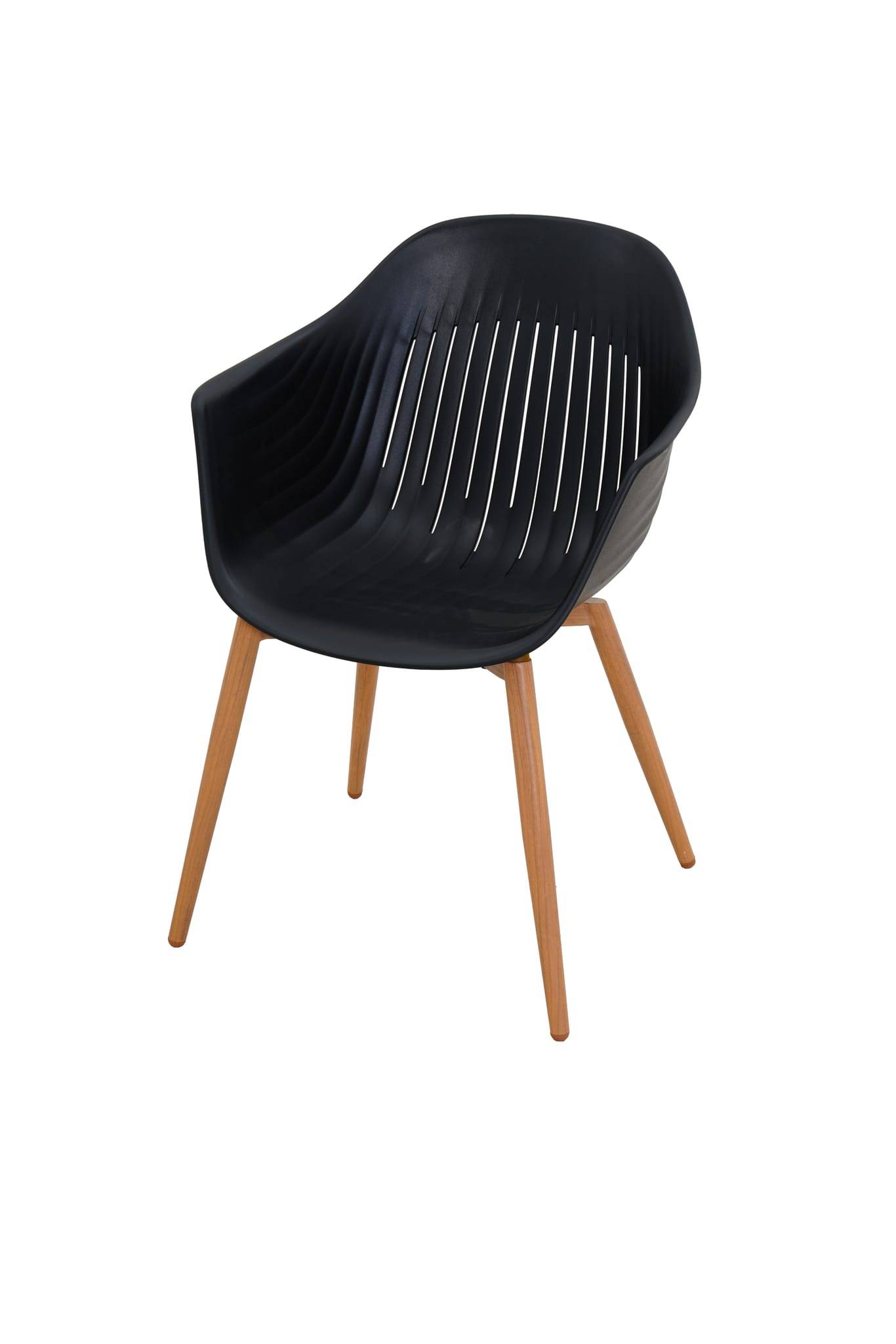 Ecloz - Fauteuil de jardin résine anthracite Coque ECLOZ - Image 3