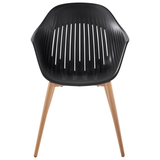 Ecloz - Fauteuil de jardin résine anthracite Coque ECLOZ - Image 4