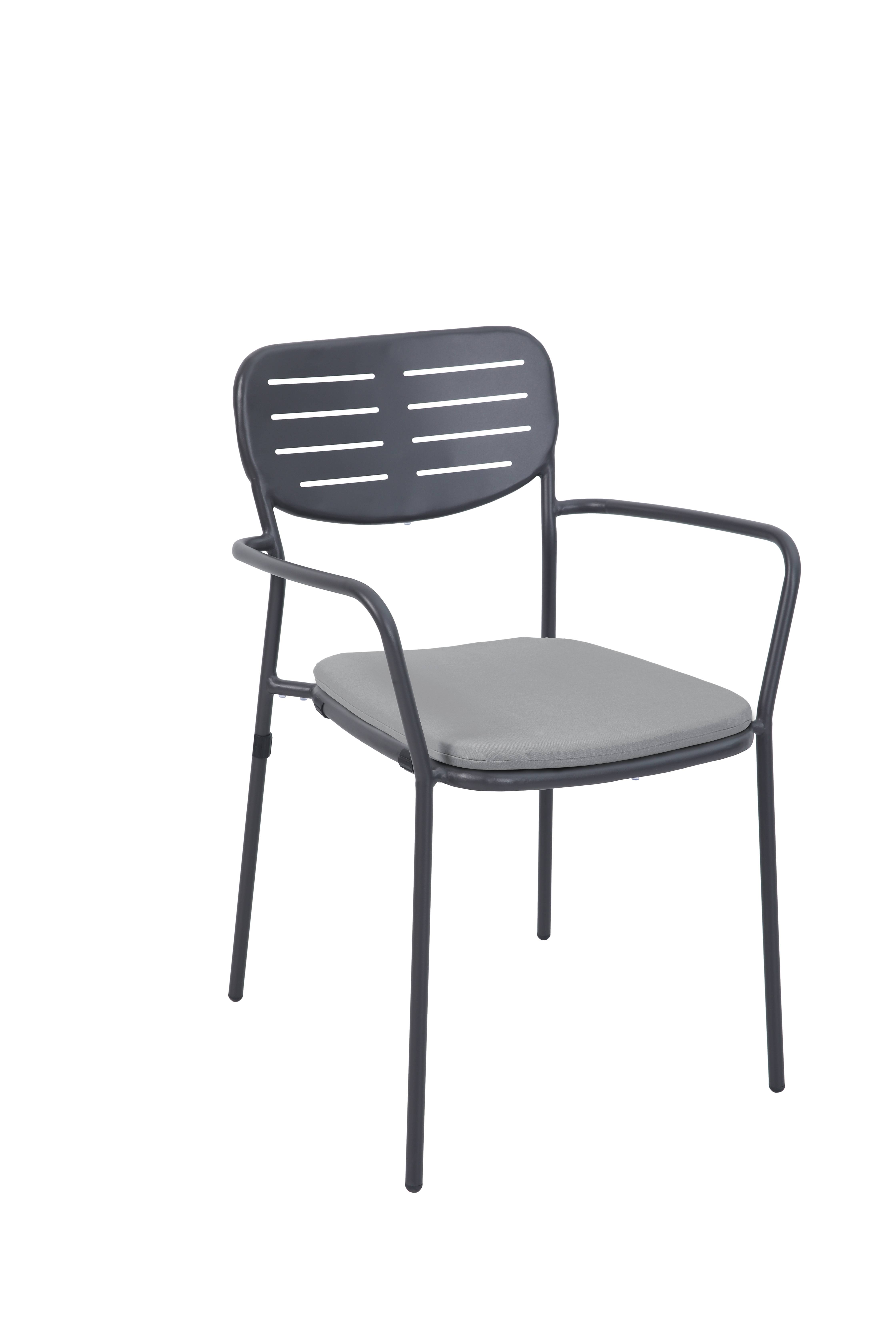 Ecloz - Fauteuil de jardin acier vert Eze ECLOZ - Image 2