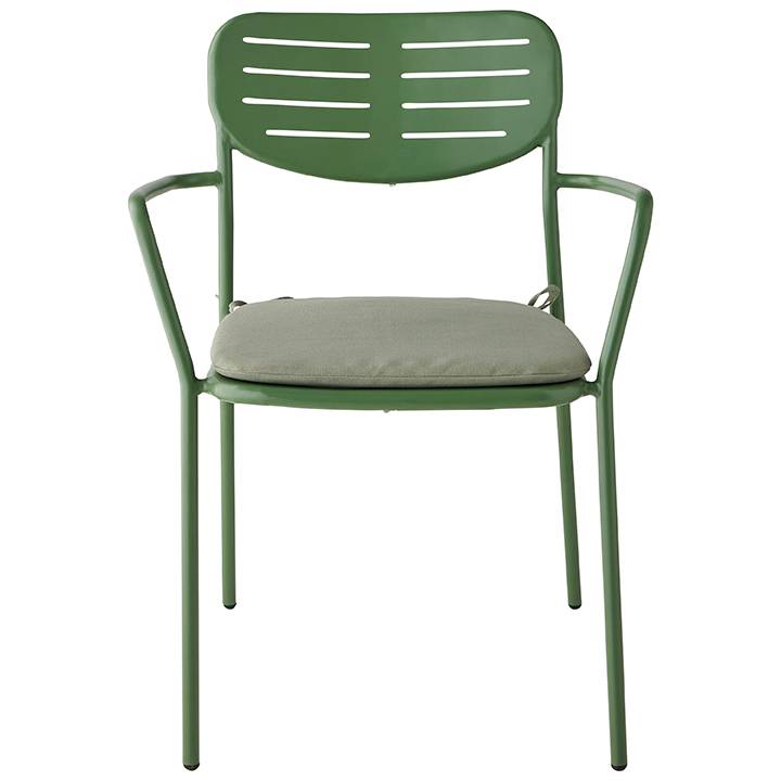 Ecloz - Fauteuil de jardin acier vert Eze ECLOZ - Image 4