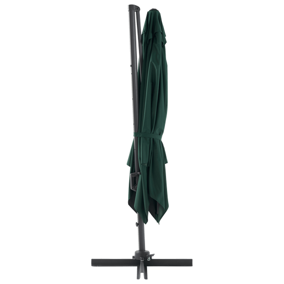 Ecloz - Parasol déport inclinable carré vert 3x3m 250g/m² Eloi ECLOZ - Image 4