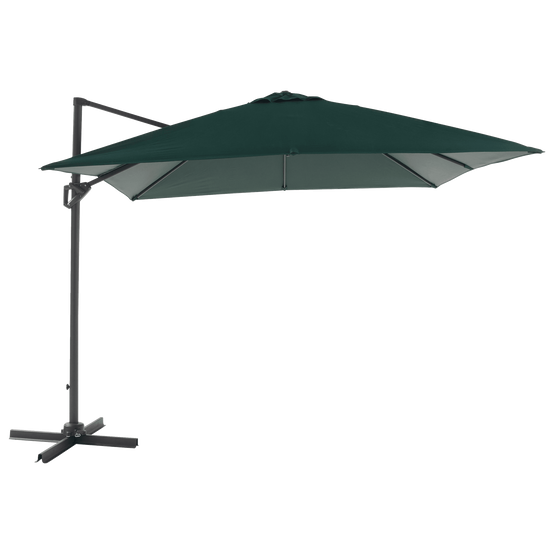 Ecloz - Parasol déport inclinable carré vert 3x3m 250g/m² Eloi ECLOZ - Image 3