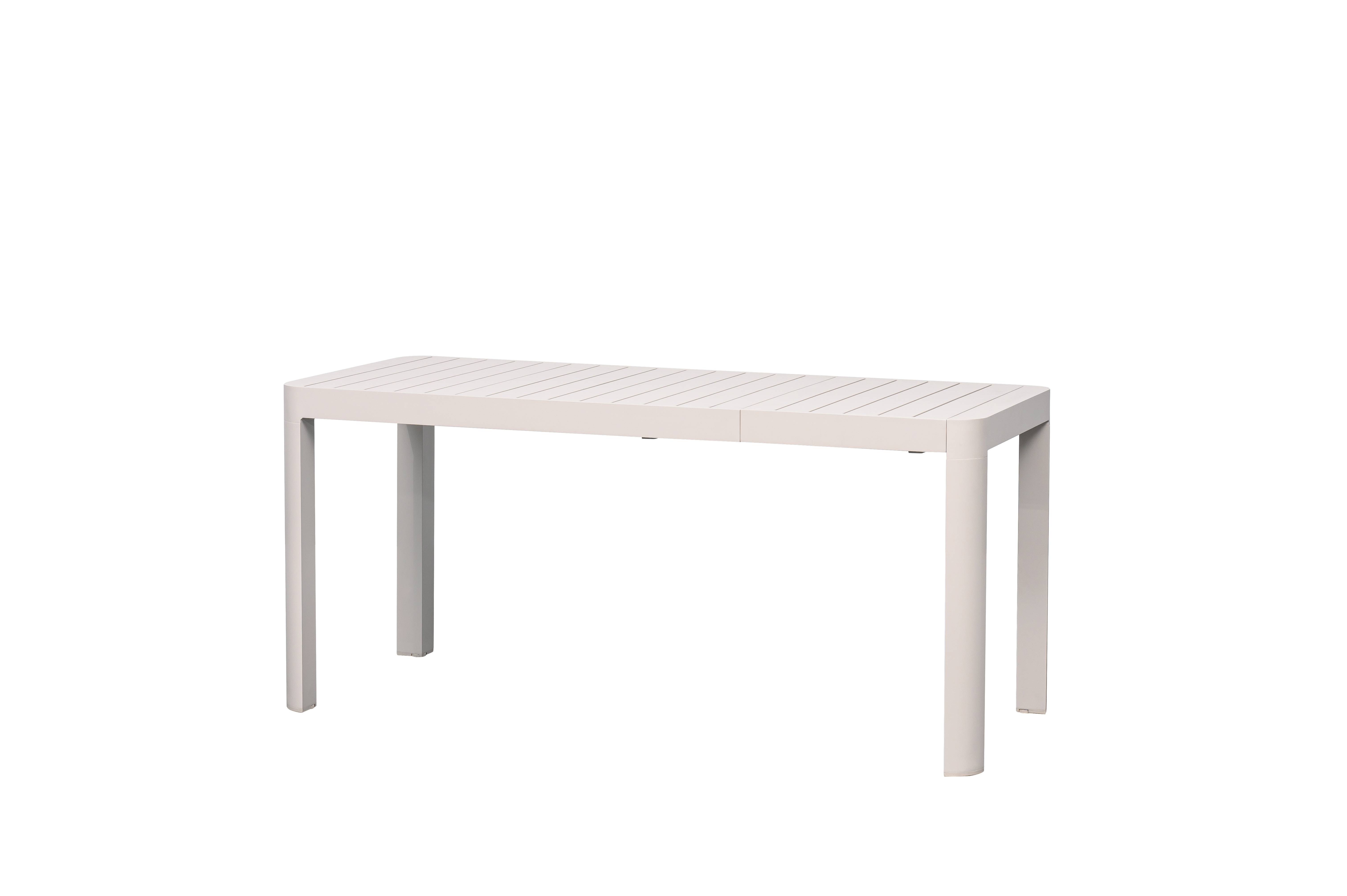 Ecloz - Table de jardin rectangulaire extensible alu sable 6/8 personnes Eneko ECLOZ - Image 4