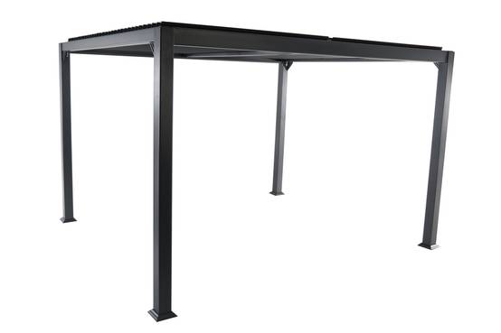 Ecloz - Pergola bioclimatique 3x3,6m aluminium anthracite ECLOZ - Image 1