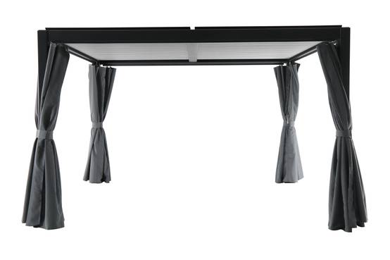 Ecloz - Pergola bioclimatique 3x3,6m aluminium anthracite ECLOZ - Image 4