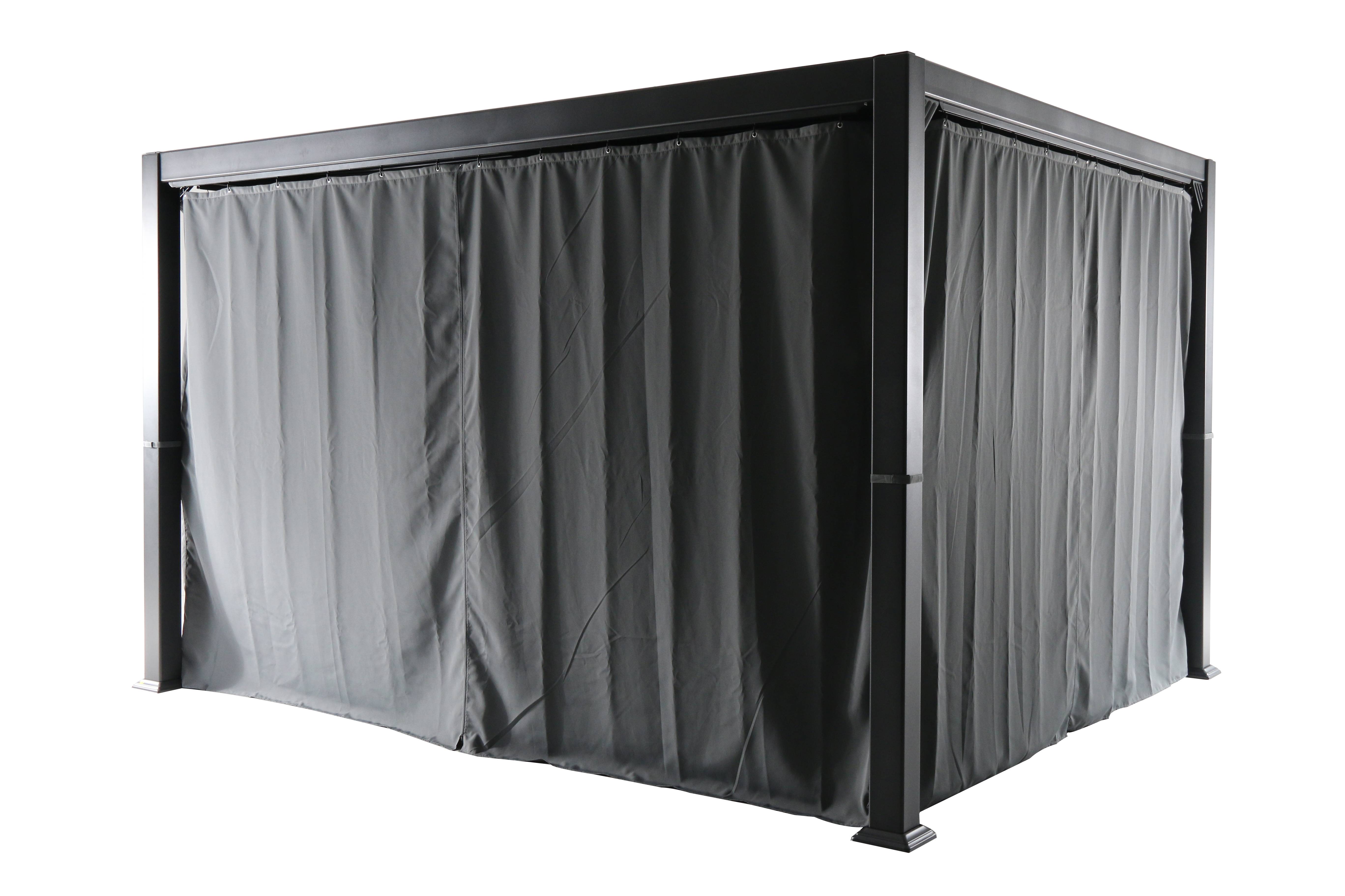 Ecloz - Pergola bioclimatique 3x3,6m aluminium anthracite ECLOZ - Image 6