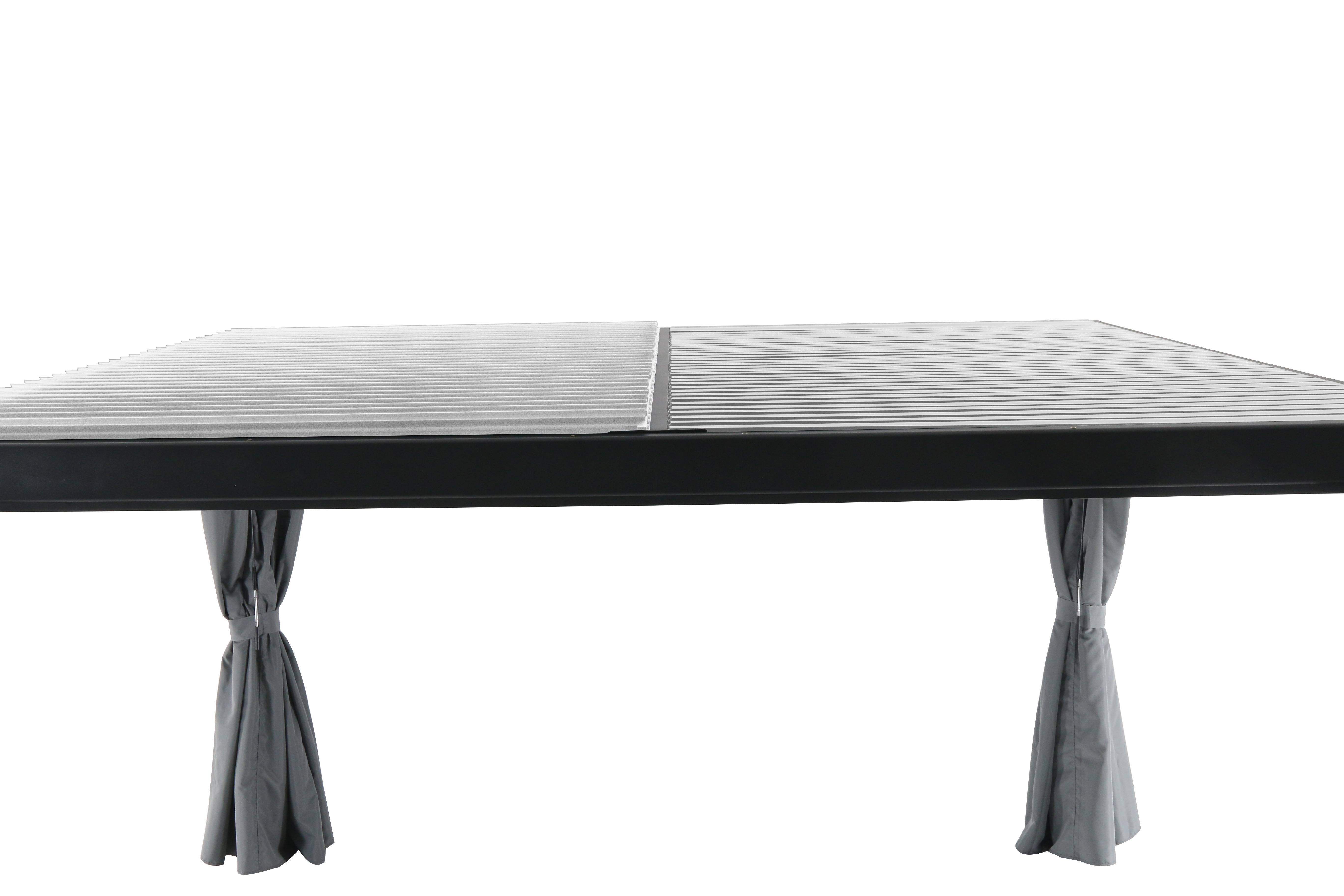 Ecloz - Pergola bioclimatique 3x3,6m aluminium anthracite ECLOZ - Image 3