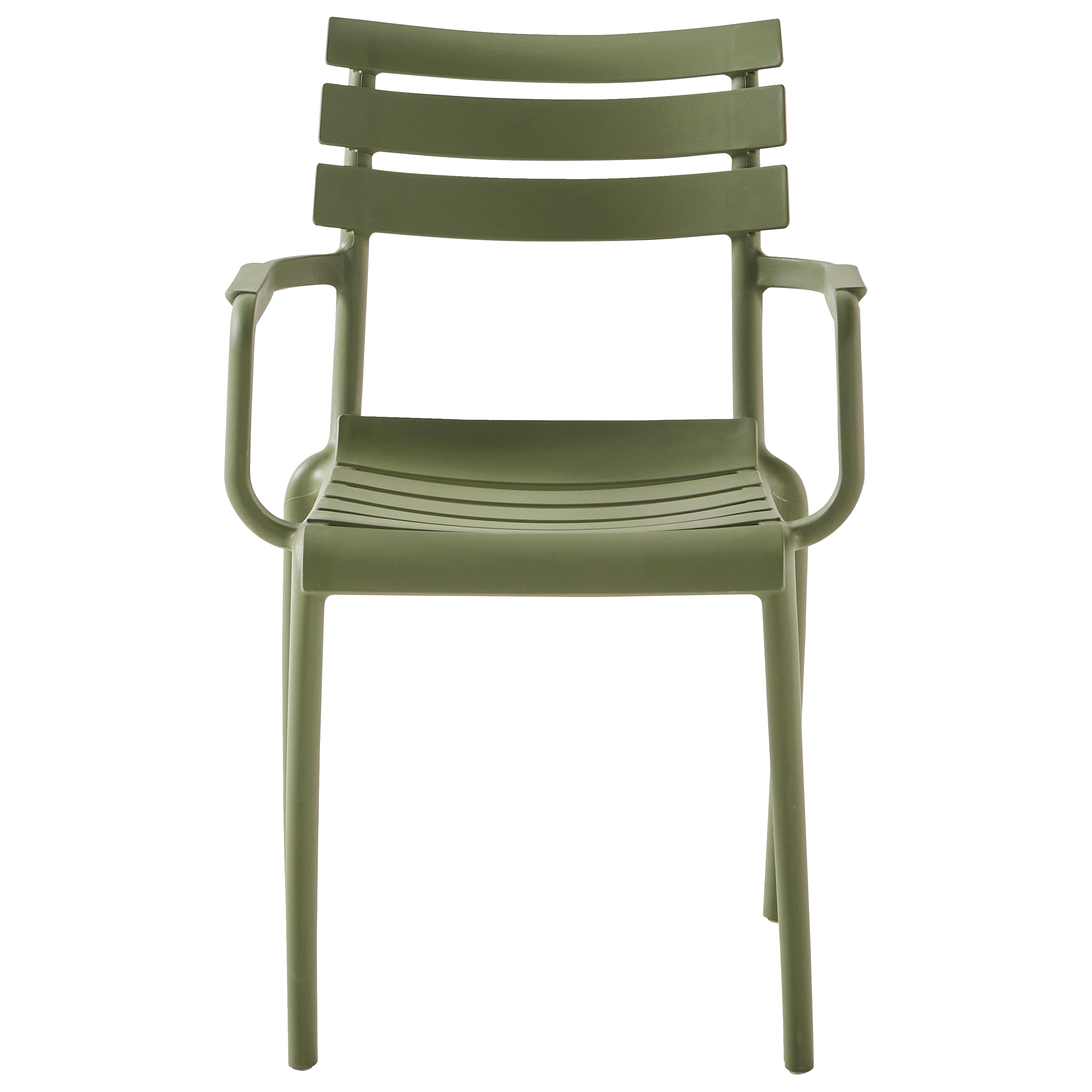 Ecloz - Fauteuil de jardin résine kaki Effie ECLOZ - Image 5