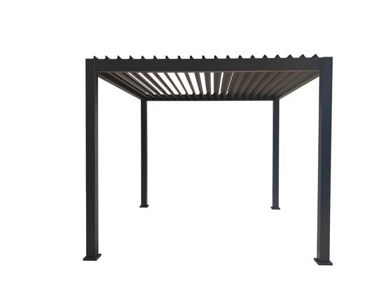 Ecloz - Pergola bioclimatique 3x3m aluminium anthracite ECLOZ - Image 3