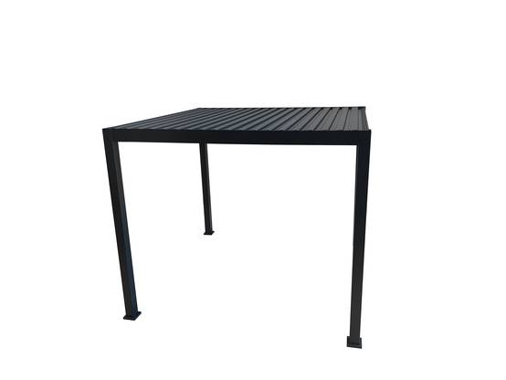 Ecloz - Pergola bioclimatique 3x3m aluminium anthracite ECLOZ - Image 2