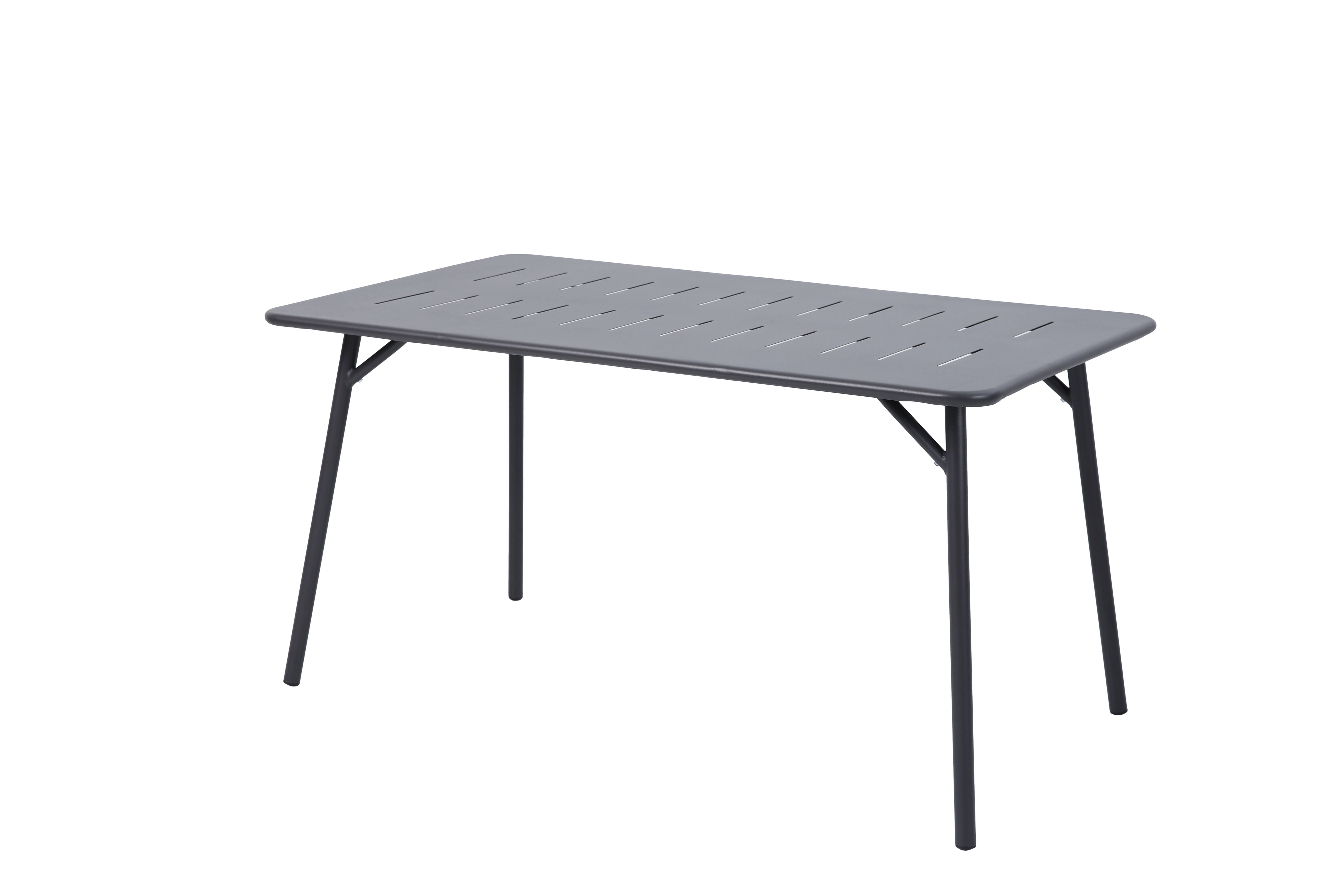 Ecloz - Table de jardin rectangulaire acier verte 4 personnes Eze ECLOZ - Image 2