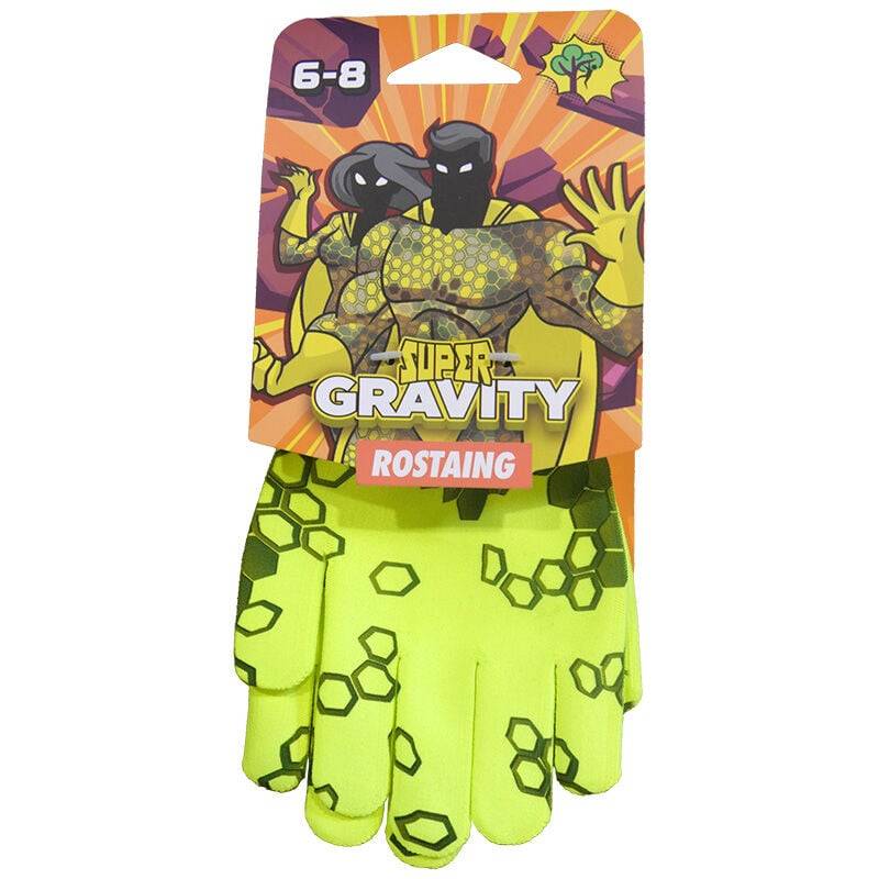 Gants enfant Super Grip SUPERGRAVITY modèle reptilien gris, taille S - Rostaing - Image 5