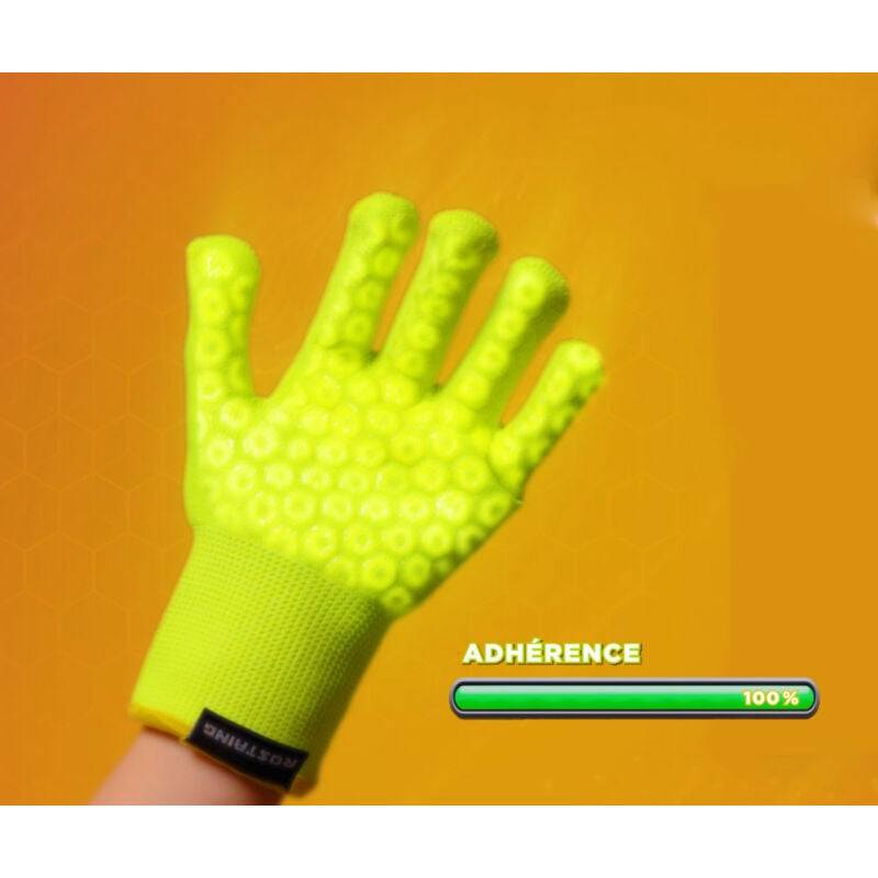 Gants enfant Super Grip SUPERGRAVITY modèle reptilien gris, taille S - Rostaing - Image 3