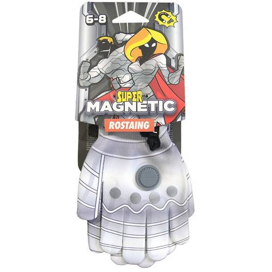 Gants enfant aimantés SUPERMAGNETIC gris taille S - Rostaing - Image 1