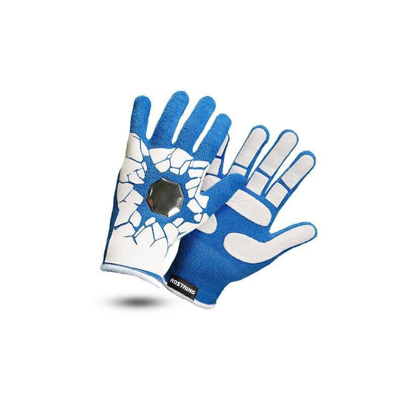 Gants enfant SUPERFREEZE effet miroir gris taille S 9-11 ans - Rostaing - Image 1