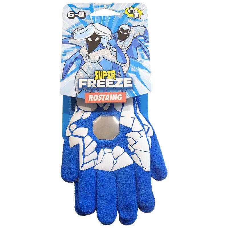 Gants enfant SUPERFREEZE effet miroir gris taille S 9-11 ans - Rostaing - Image 5