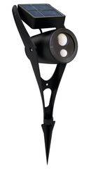 Ecloz - Spot à planter alu noir avec détecteur 250 lumens - ECLOZ - Image 1