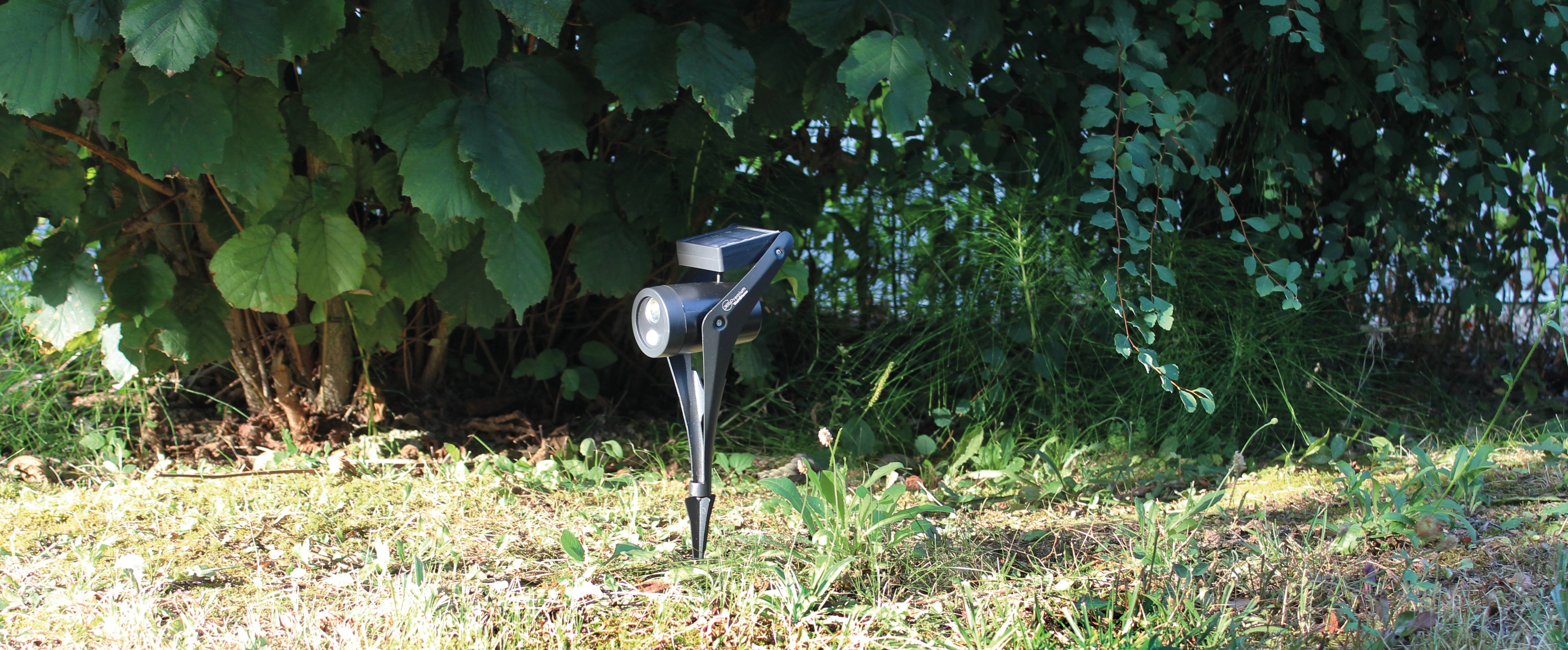 Ecloz - Spot à planter alu noir avec détecteur 250 lumens - ECLOZ - Image 4