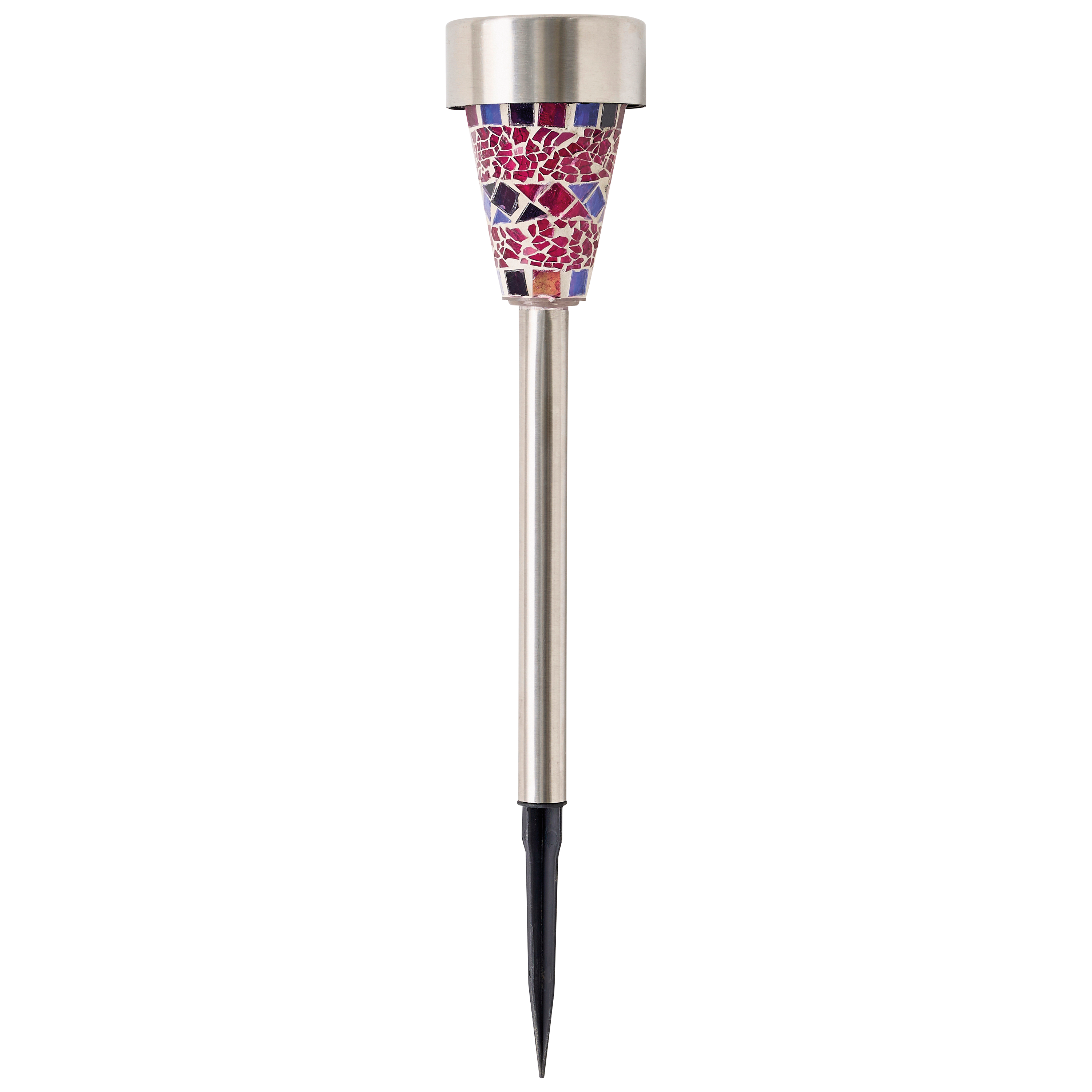 Ecloz - Balise solaire déco plastique 1 lumen rose - ECLOZ - Image 3