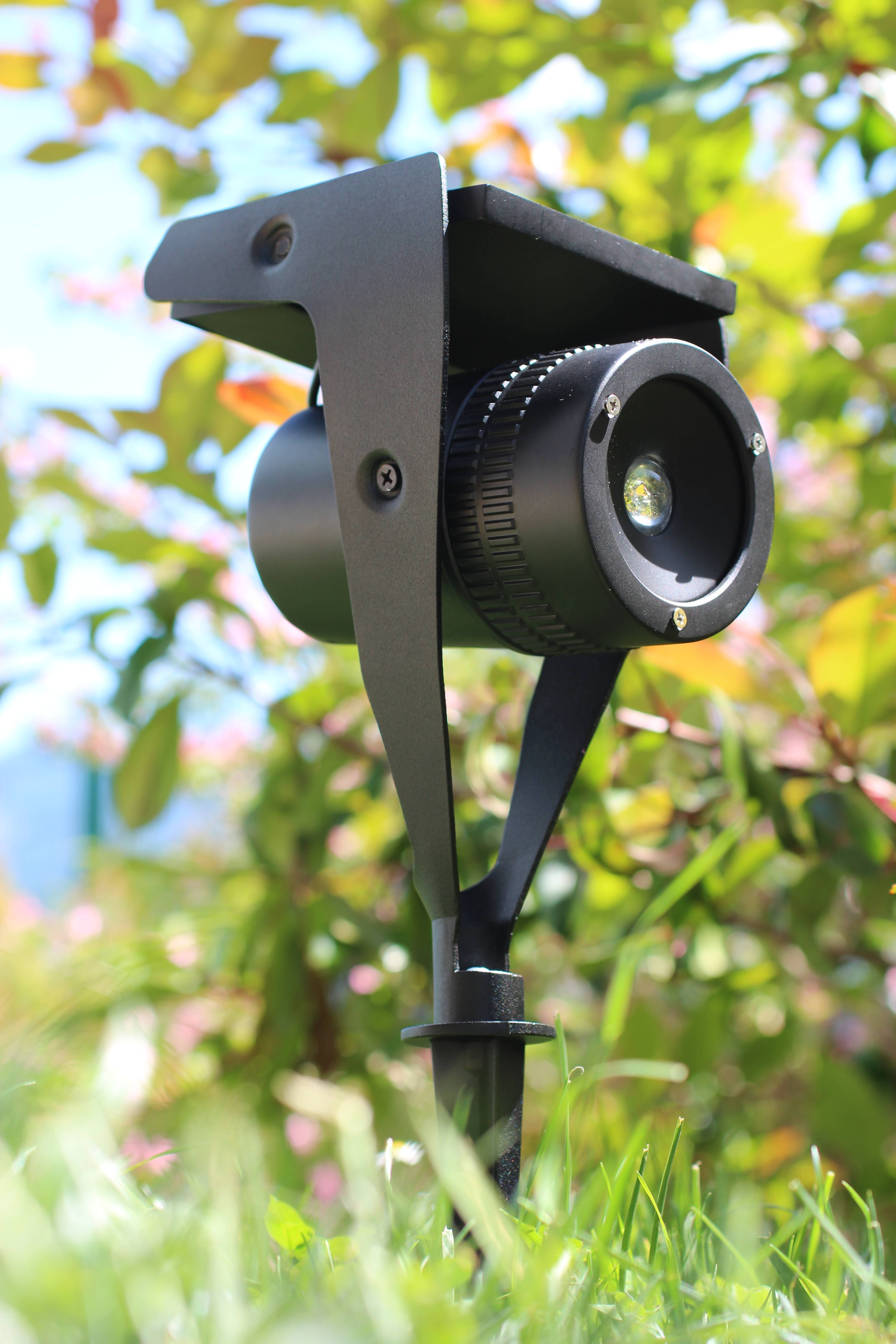 Ecloz - Spot sécurité à planter alu noir 30 lumens - ECLOZ - Image 3
