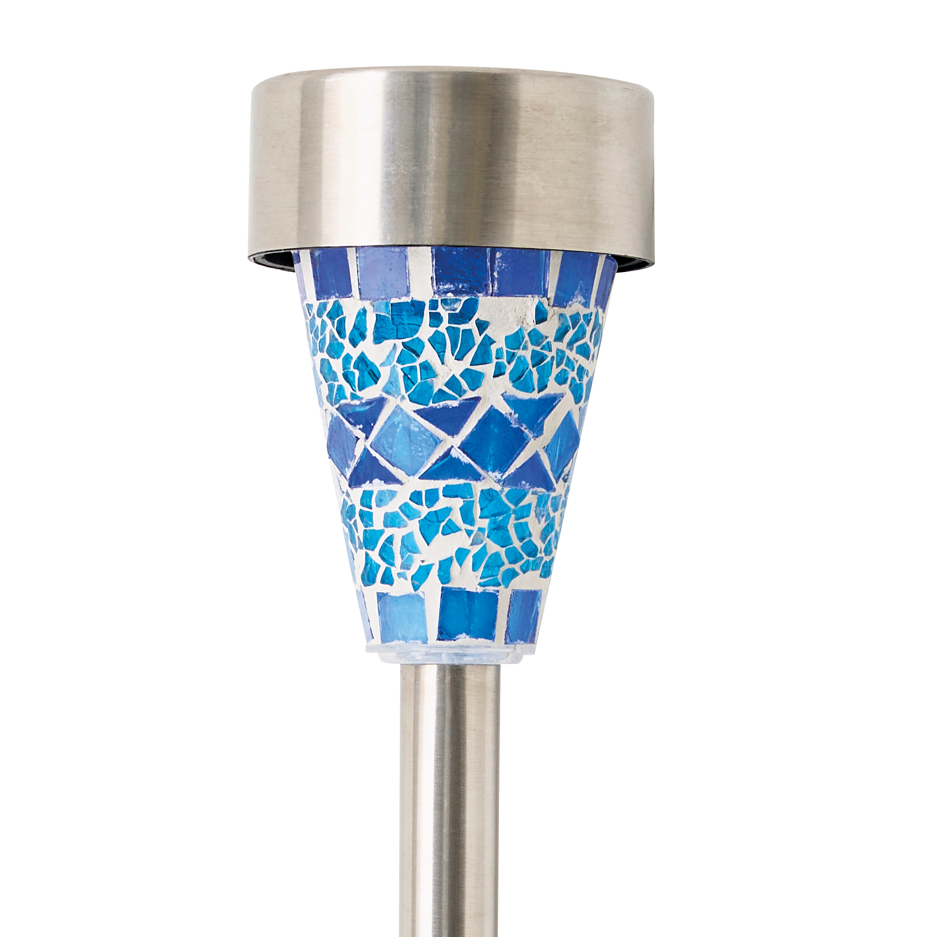 Ecloz - Balise solaire déco plastique 1 lumen bleue - ECLOZ - Image 5