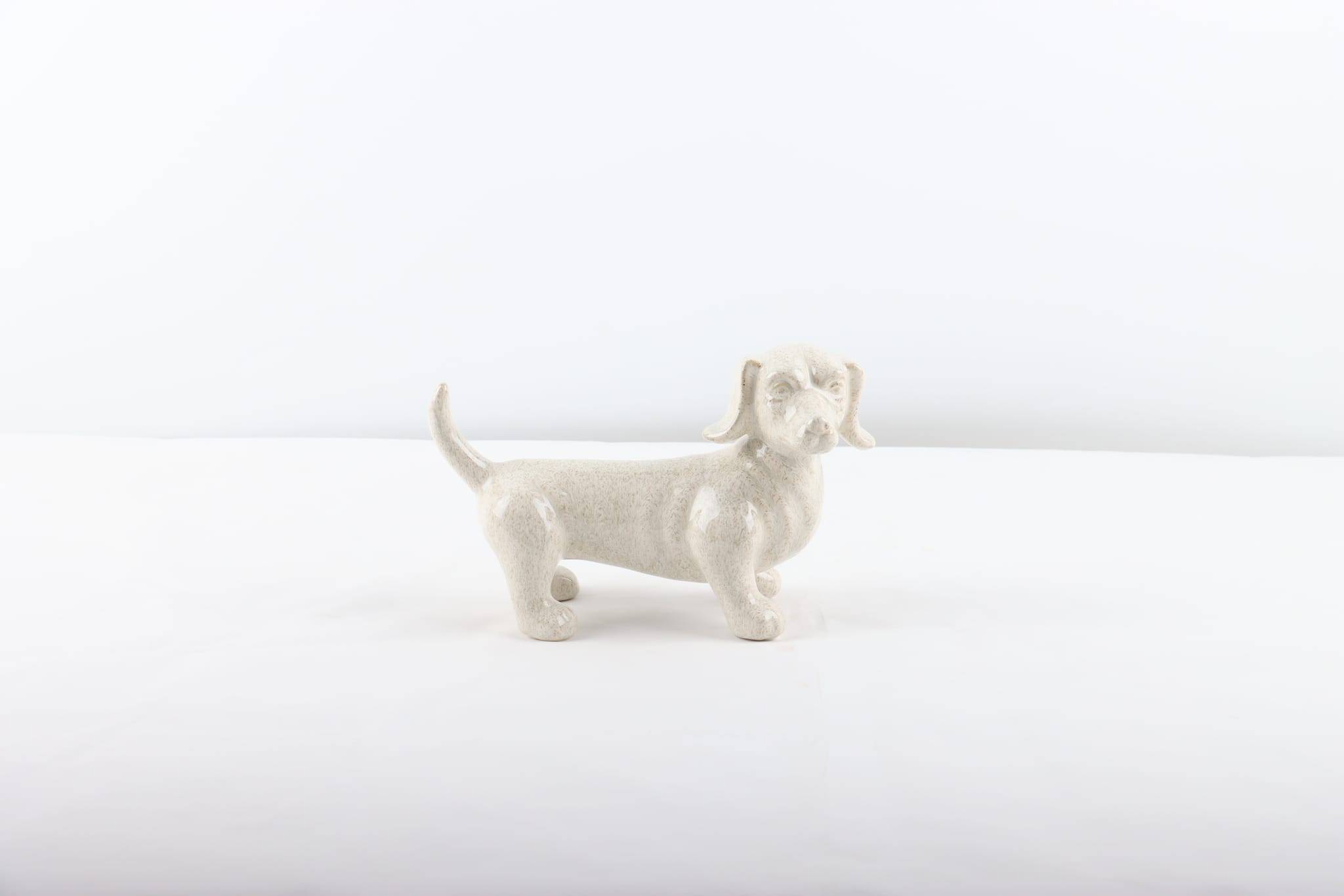 Ecloz - Chien allongé en céramique - ECLOZ