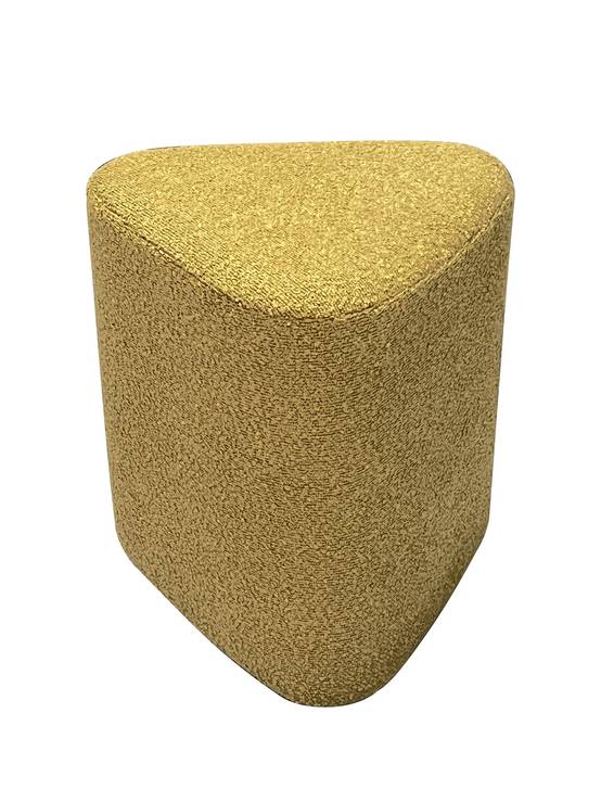 Ecloz - Pouf triangulaire ocre - ECLOZ