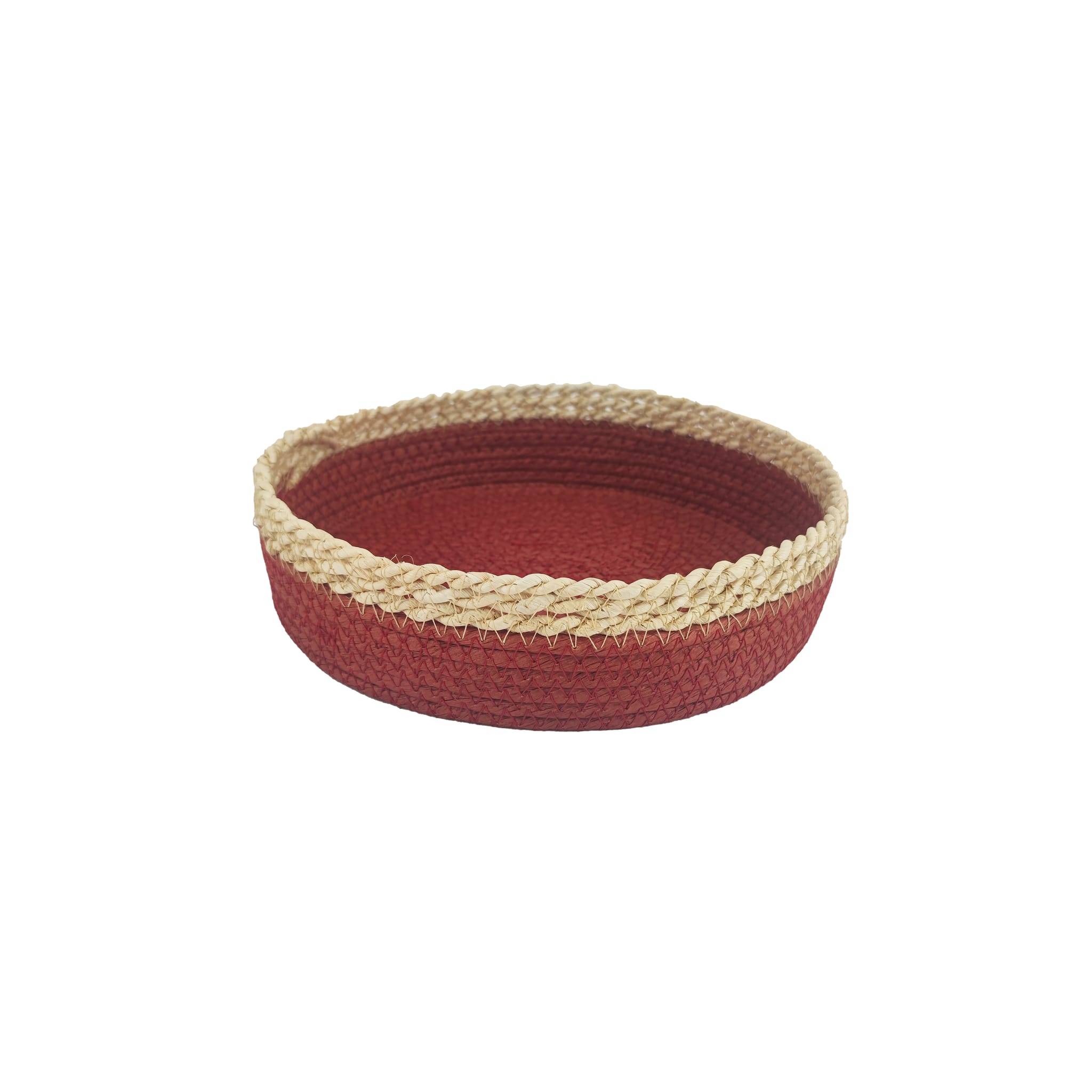 Ecloz - Panier plat bordeaux Ø 26 cm - ECLOZ