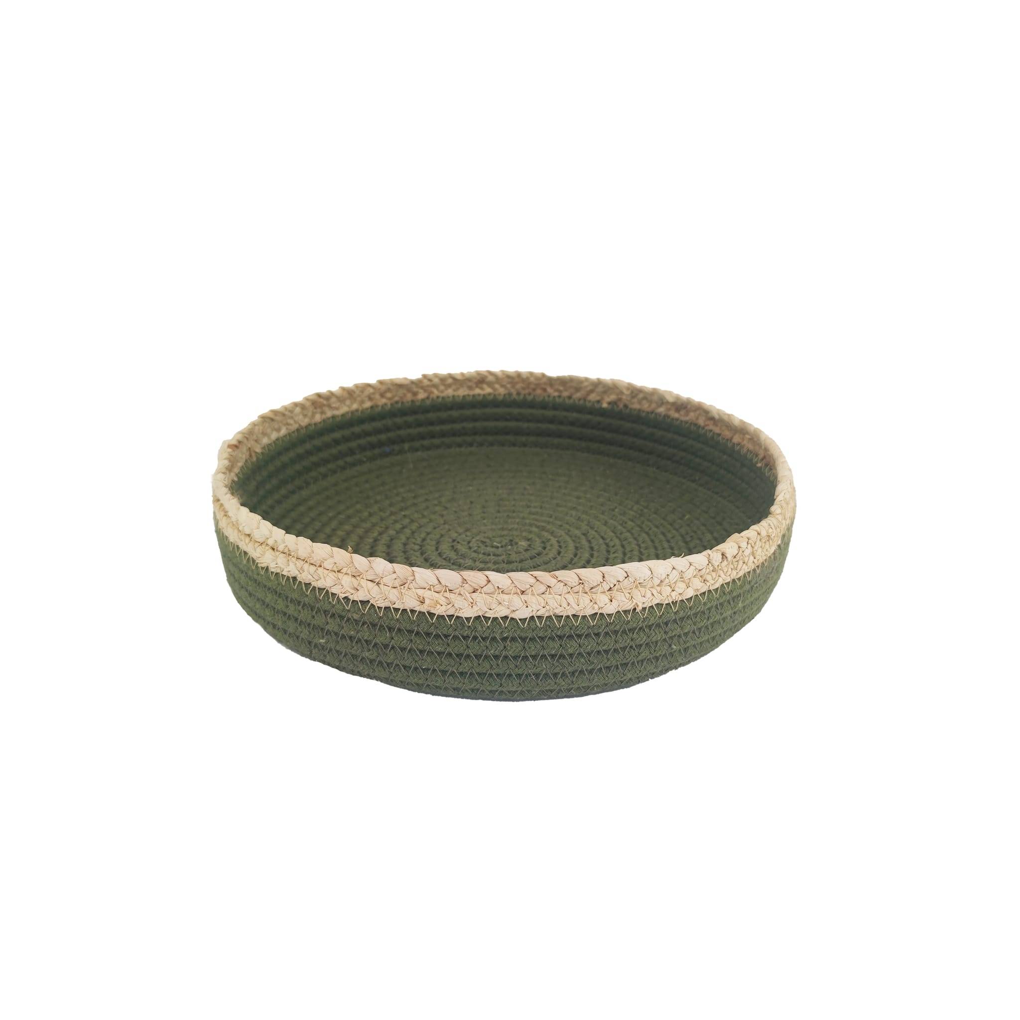 Ecloz - Panier plat vert Ø 26 cm - ECLOZ