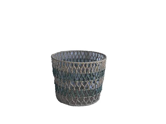 Ecloz - Corbeille bicolore verte H. 20,5 cm - ECLOZ - Image 2