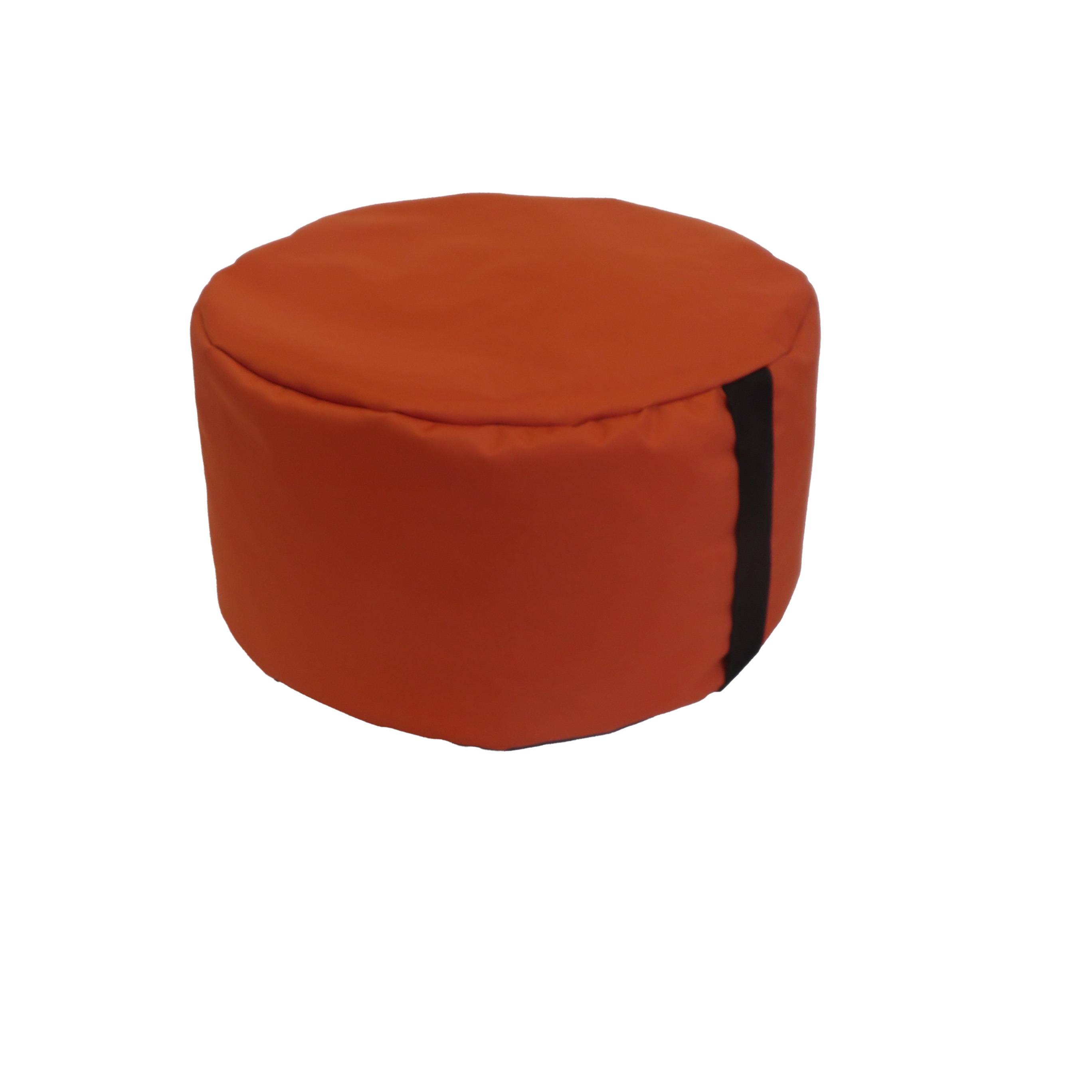 Ecloz - Pouf de jardin polycoton tomette ECLOZ